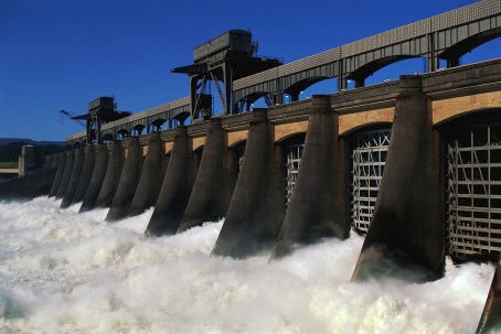 Spillway of a Dam