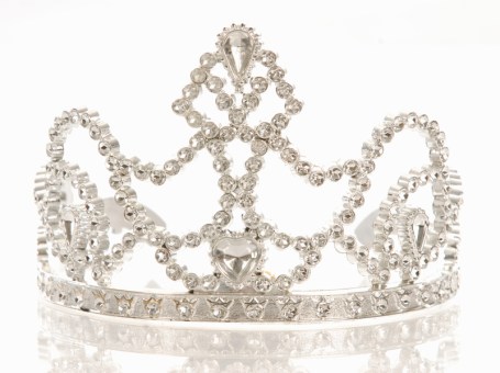 crown or tiara isolated on a white background