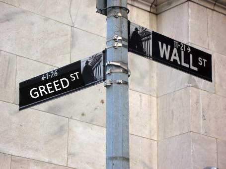 Wall St - Greed St